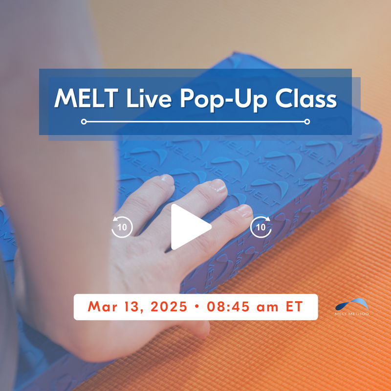 MELT Live Pop-Up Class on Thu, Mar 13, 2025 08:45 AM ET