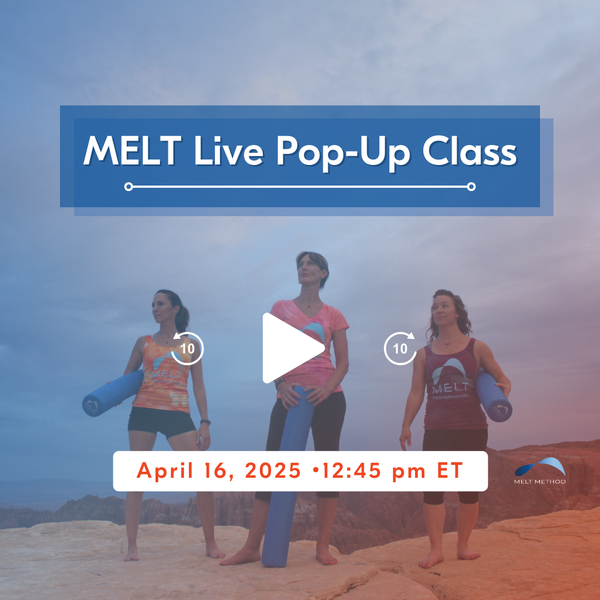 MELT Live Pop-Up Class on Wed, Apr 16, 2025 12:45 PM ET