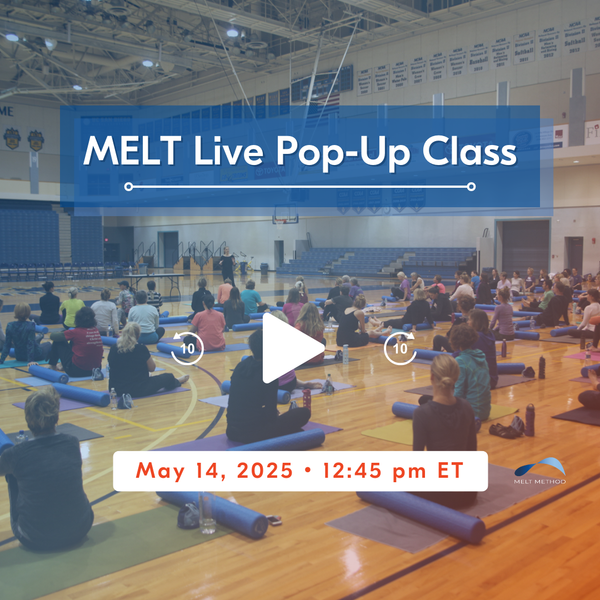 MELT Live Pop-Up Class on Wed, May 14, 2025 12:45 PM ET