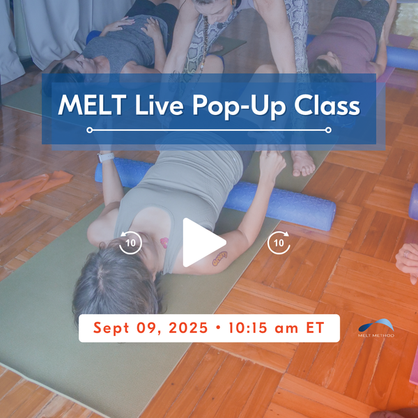 MELT Live Pop-Up Class on Tue, Sep 09, 2025 10:15 AM ET