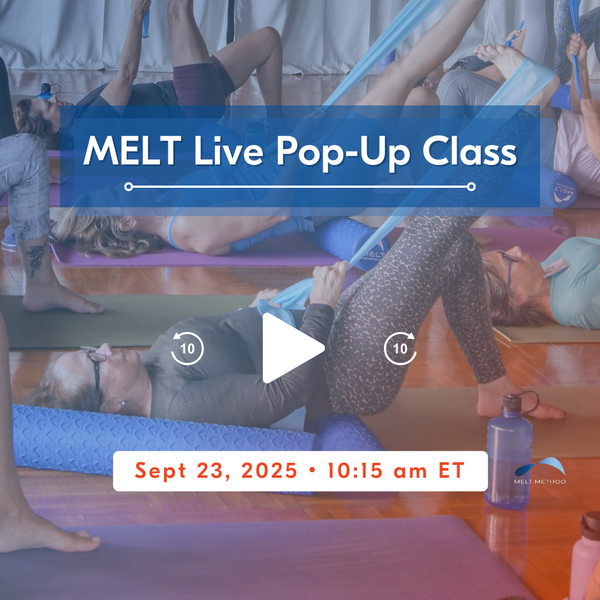 MELT Live Pop-Up Class on Tue, Sep 23, 2025 10:15 AM ET