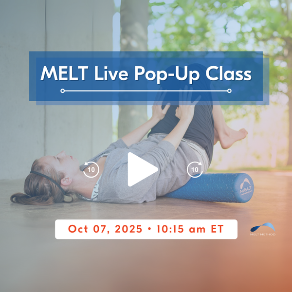 MELT Live Pop-Up Class on Tue, Oct 07, 2025 10:15 AM ET