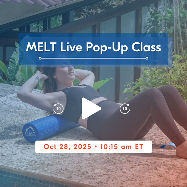 MELT Live Pop-Up Class on Tue, Oct 28, 2025 10:15 AM ET