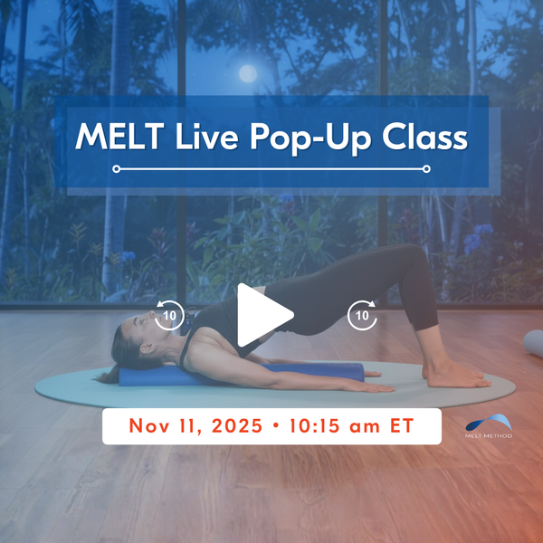 MELT Live Pop-Up Class on Tue, Nov 11, 2025 10:15 AM ET