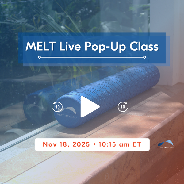 MELT Live Pop-Up Class on Tue, Nov 18, 2025 10:15 AM ET