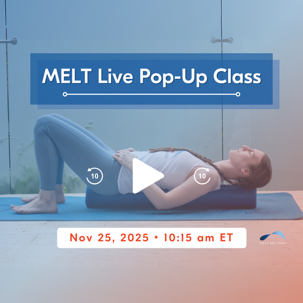 MELT Live Pop-Up Class on Tue, Nov 25, 2025 10:15 AM ET