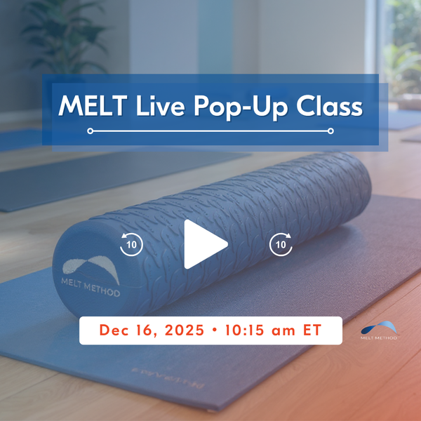 MELT Live Pop-Up Class on Tue, Dec 16, 2025 10:15 AM ET