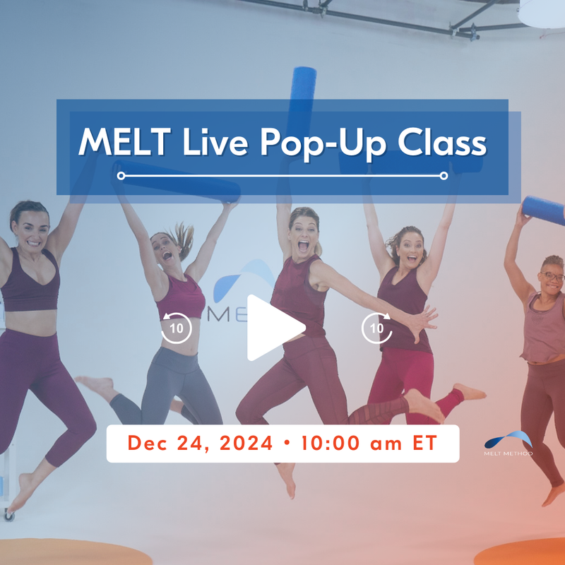 MELT Live Pop-Up Class on Tue, Dec 24, 2024 10:00 AM ET