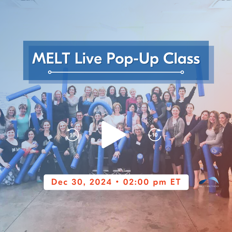 MELT Live Pop-Up Class on Mon, Dec 30, 2024 02:00 PM ET