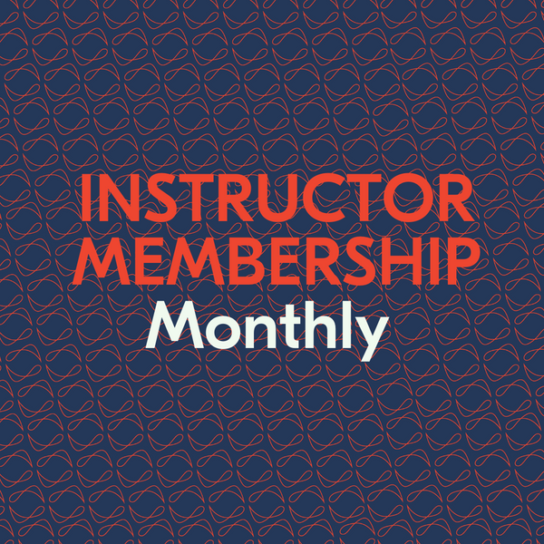 Instructor Membership | Monthly