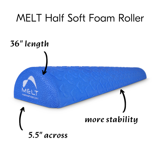MELT Half Soft Foam Rollers (24 Casepack)